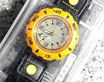 RARE Vintage Snowpass Swatch Watch for Snowboarders All Original