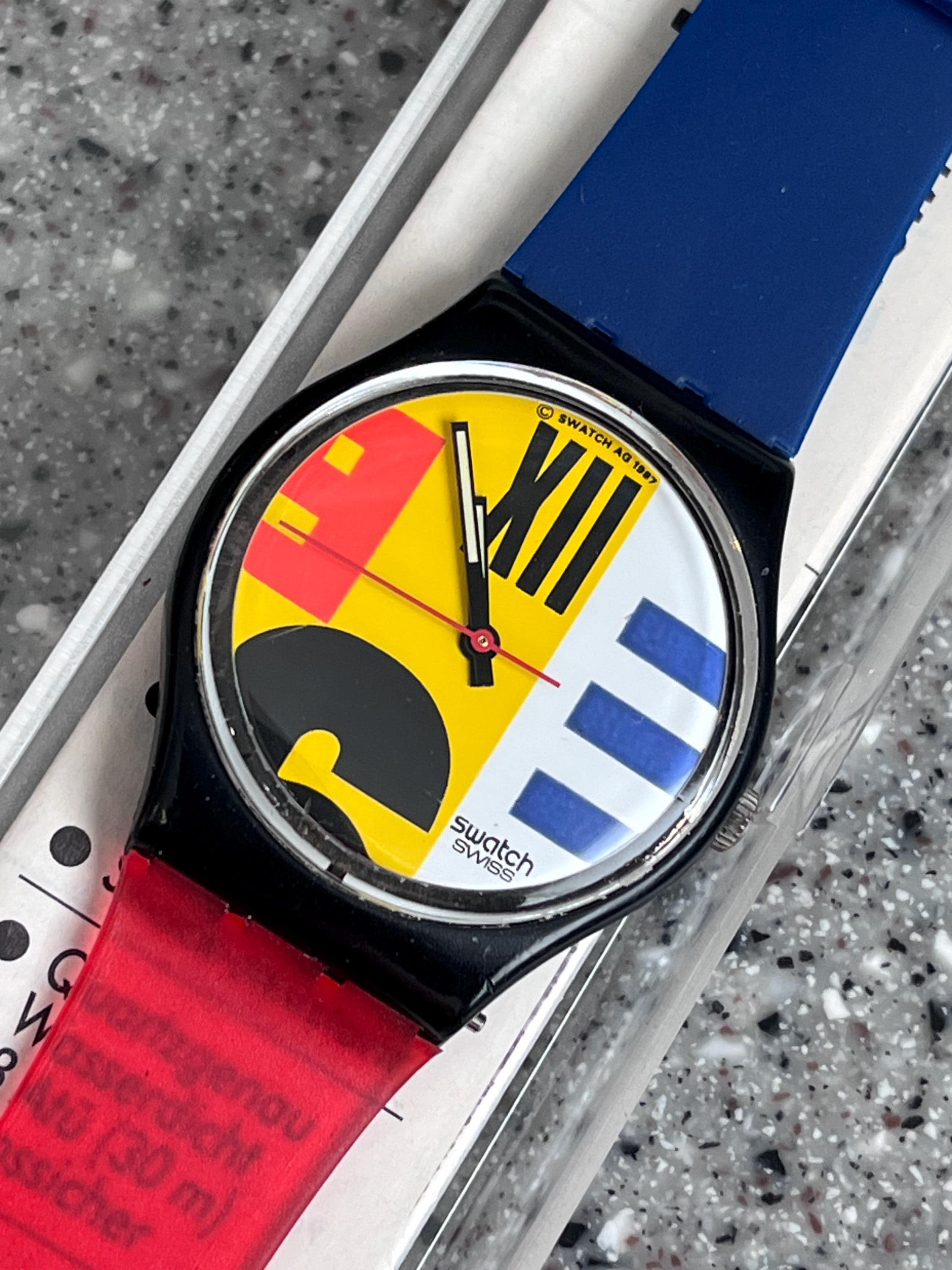 Maxi Swatch 腕時計型 掛け時計 マキシスウォッチ 特大 マキシス