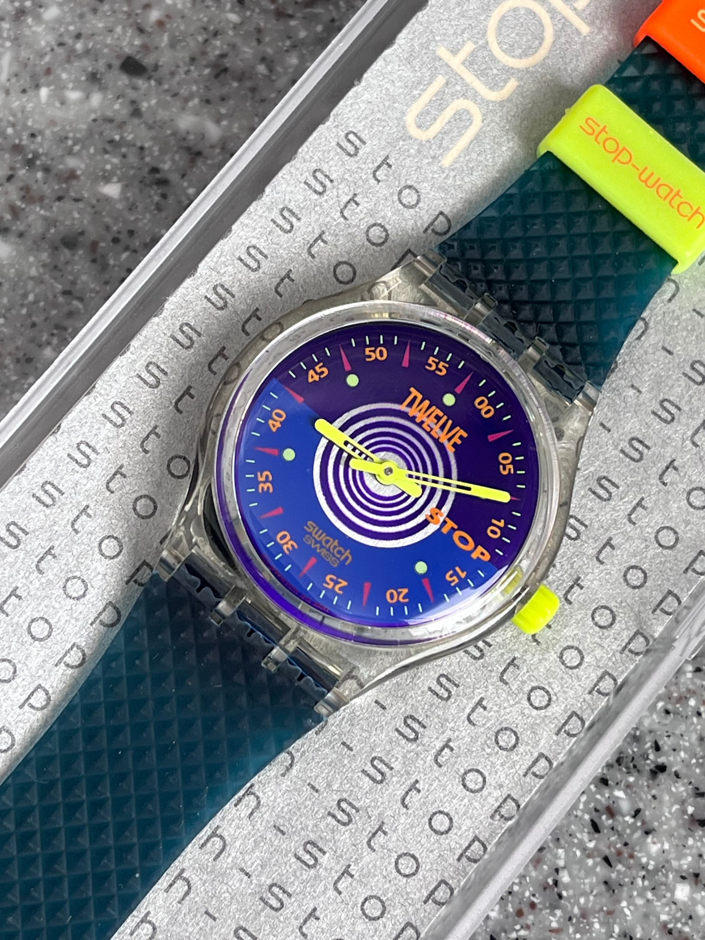 swatch SSK101 Orologio スウォッチストップウォッチ