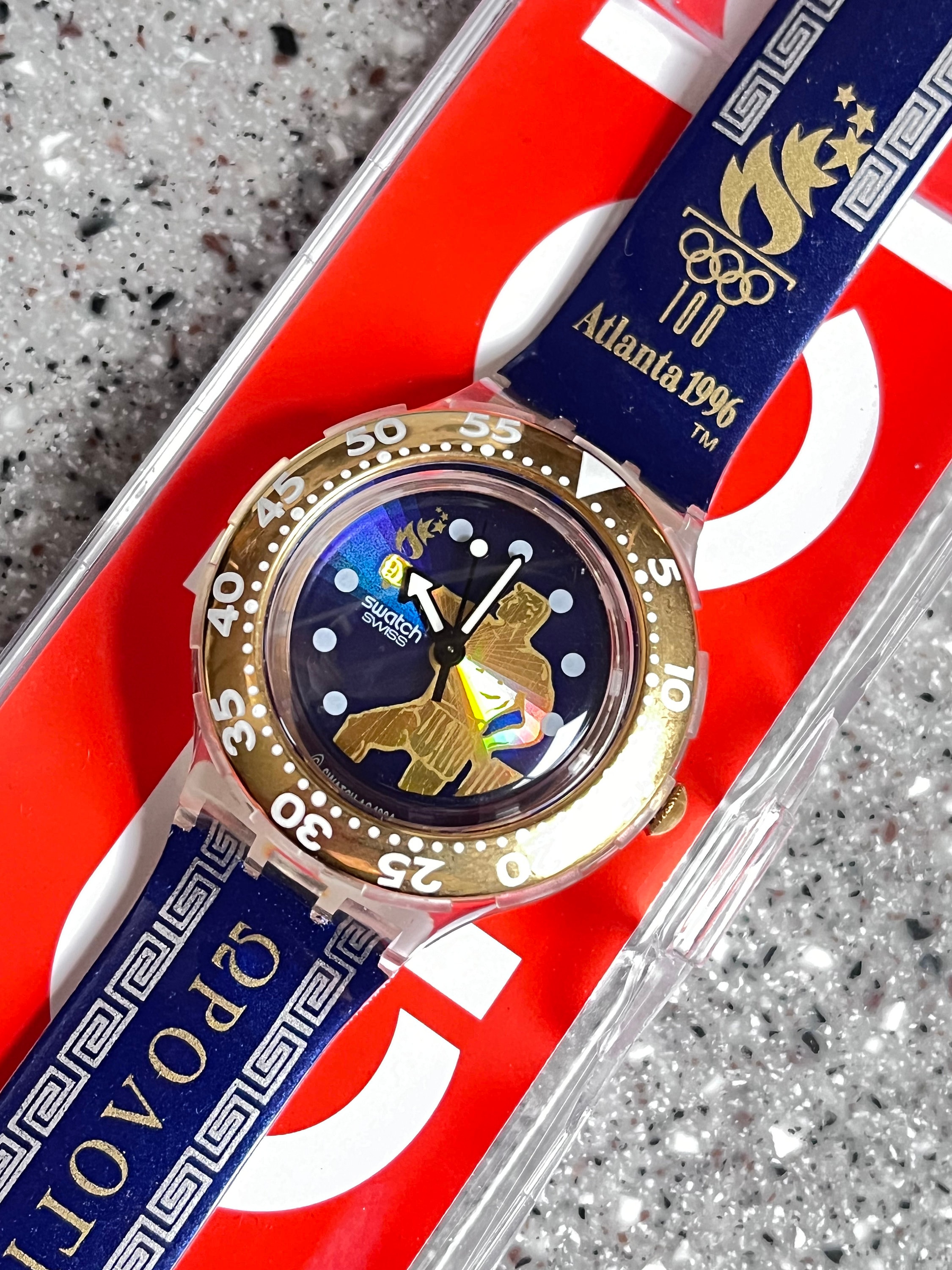 SWATCH Olympic公式　Fun Scuba　RareVintage Olympic 200m Dive Watch by Swatch | RR Auction