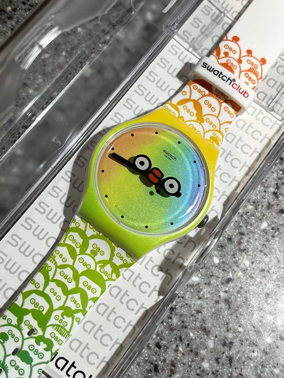 Swatch Watch What’s Yo Face Rare NWT in box with … - image 2