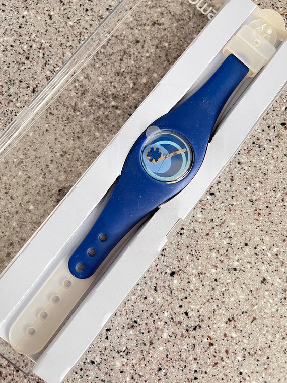 Swatch Watch - PMK130 - IMPLANT Swatch Implant PMK130 2000 Pop 33mm Silicone Box | eBay main image 4