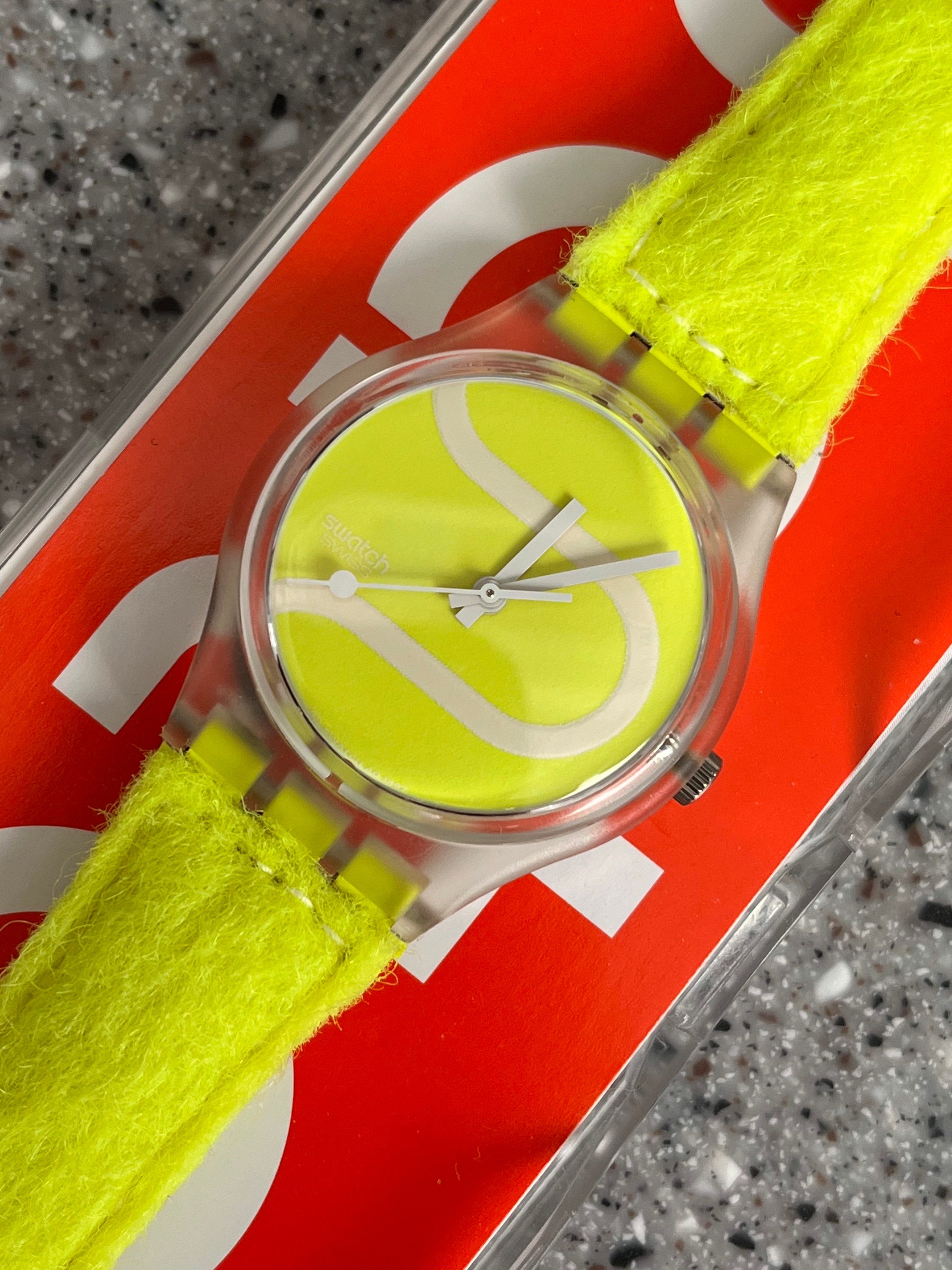Swatch tennis best sale watch