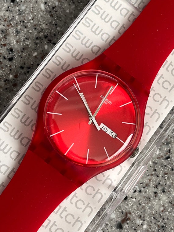 Swatch red rebel clearance