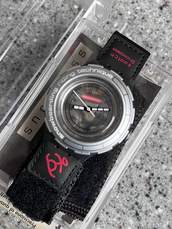 Vintage 2000 Access Swatch Watch Scuba called Ver… - image 8