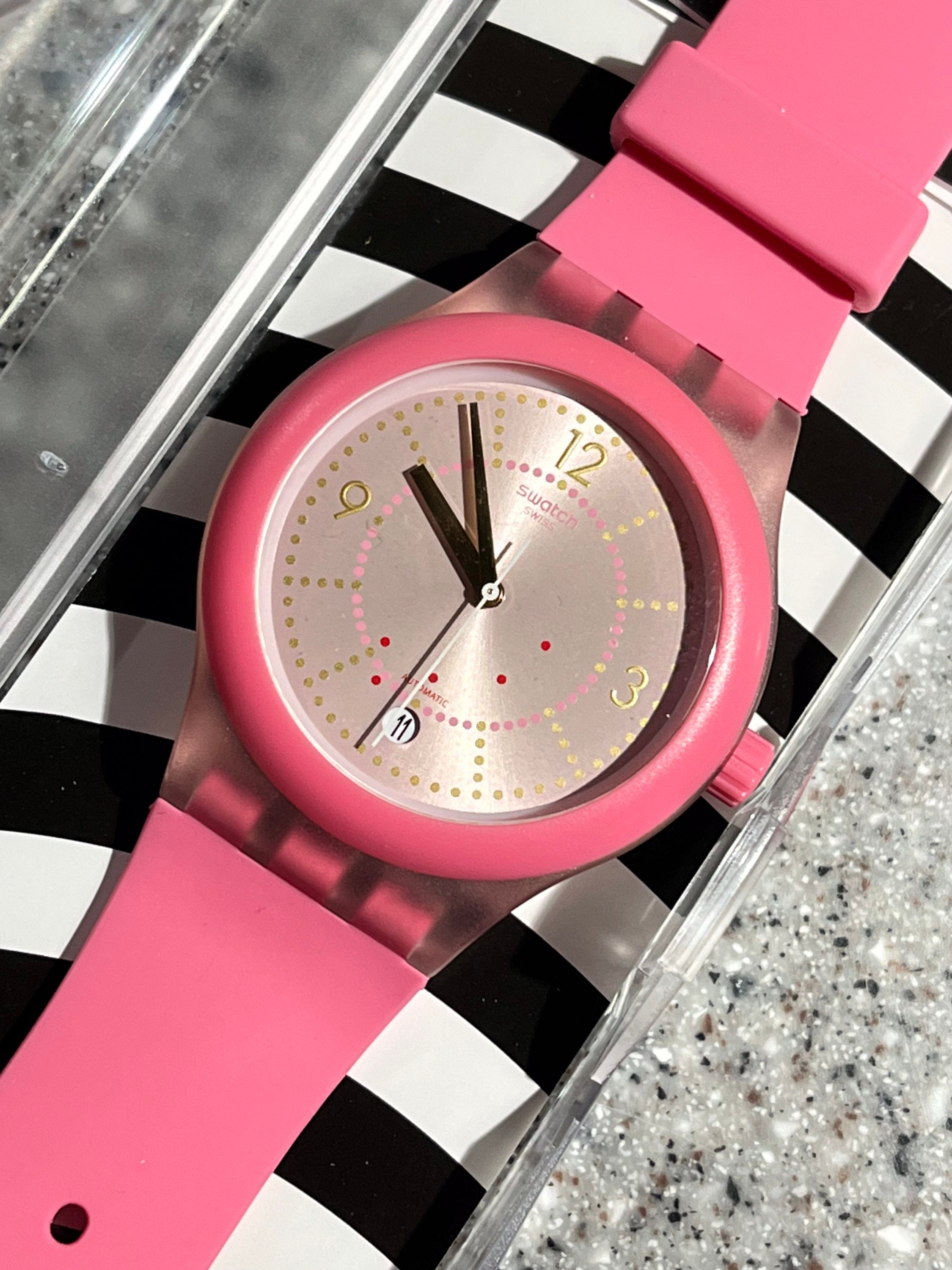 Swatch sistem pink top