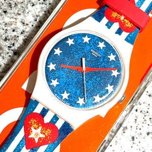 Swatch Watch Spanish vintage Spanish Swatch Watch - Etsy main image 2