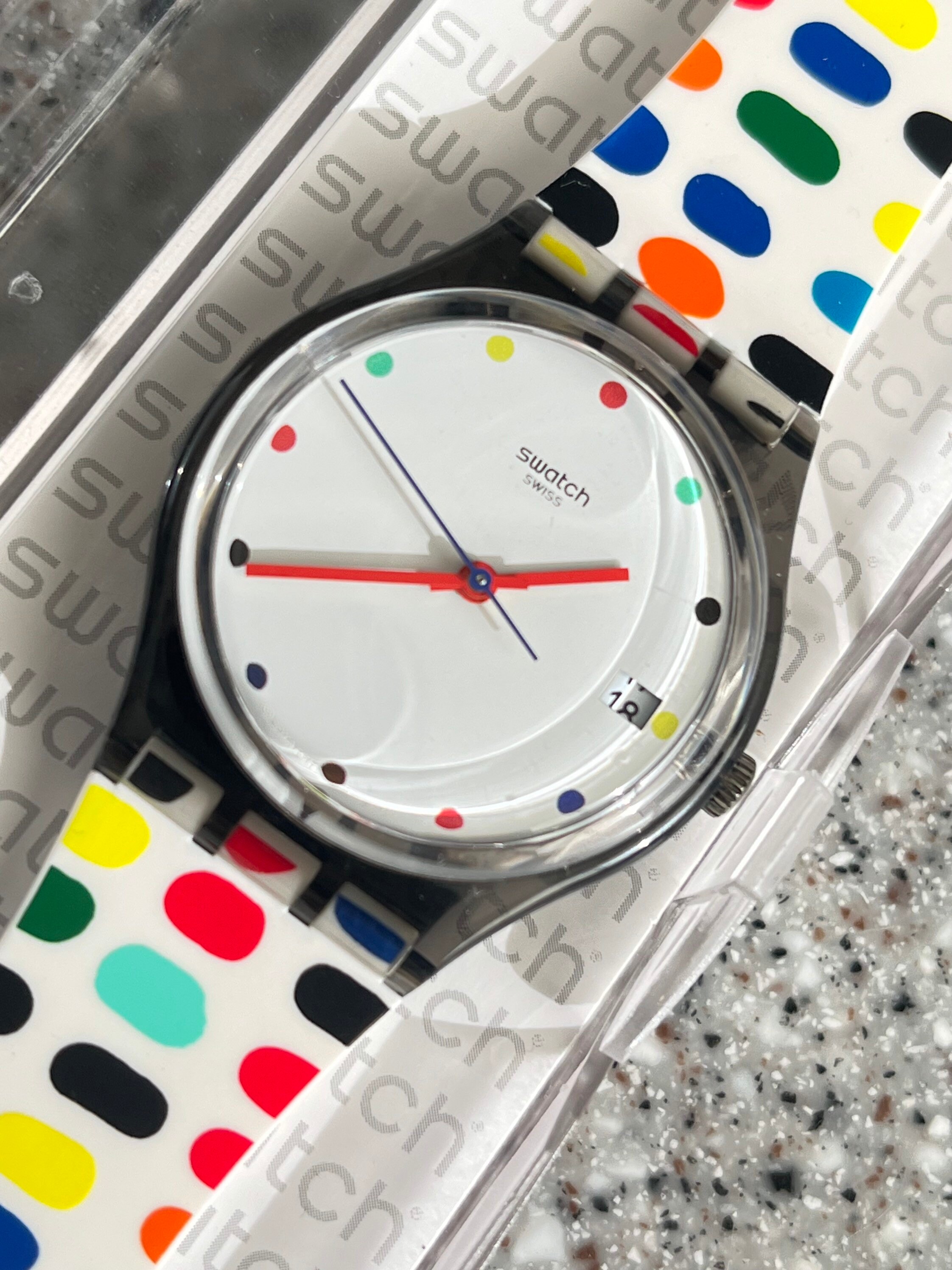 Swatch constellation watch cheap