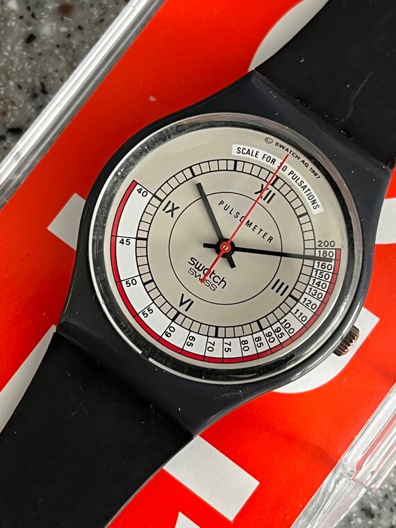 Vintage Swatch Watch 1987 RARE new condition never wo… Gem