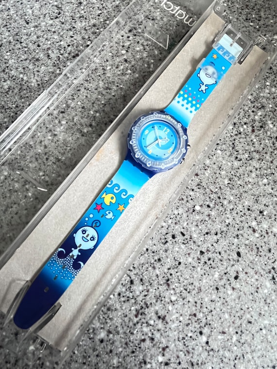 Scuba 200 Swatch Watch NEW Unworn Seaghost SDN907 RARE  display picture 3