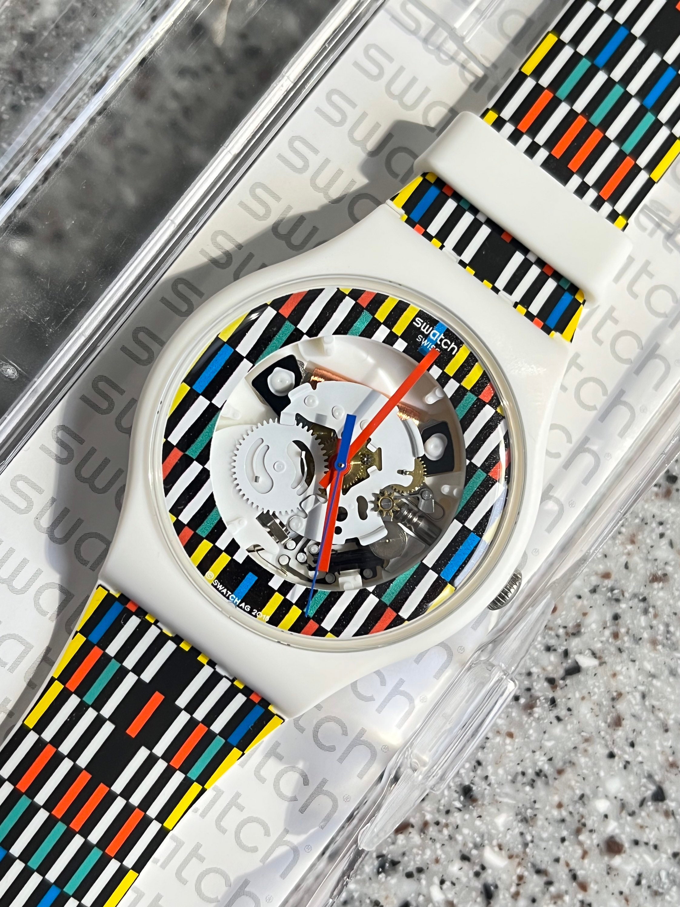Swatch Art 1988 ヴァレリア・アダミ Swatch Watch Art Journey ALLEGORIA DELLA PRIMAVERA - SUOZ357