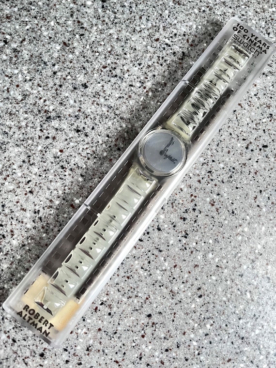 Vintage Swatch Watch 100 years of cinema Time to … - image 8