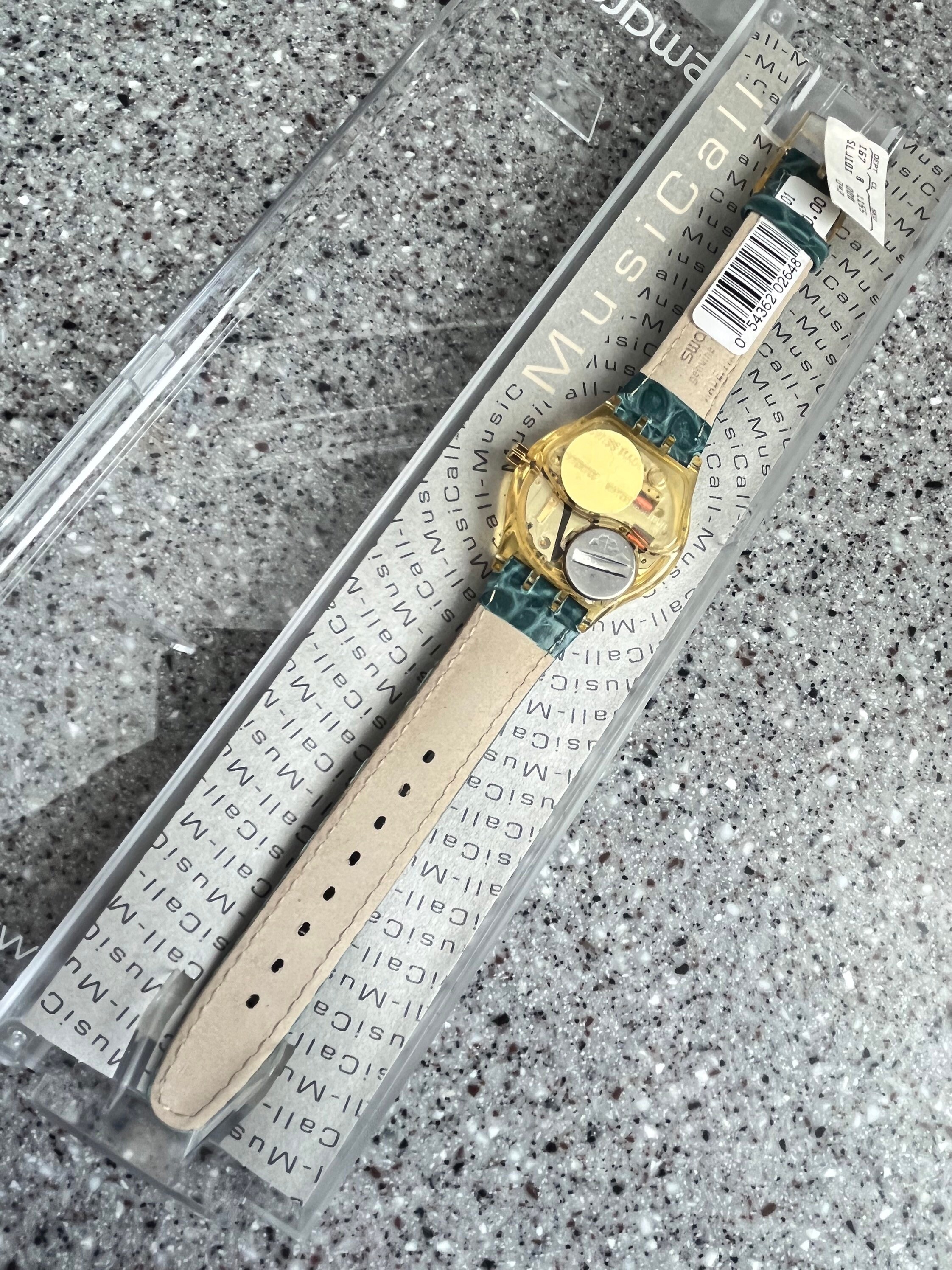 Swatch Vintage Watch Musical Musicall Called Fagotto Model