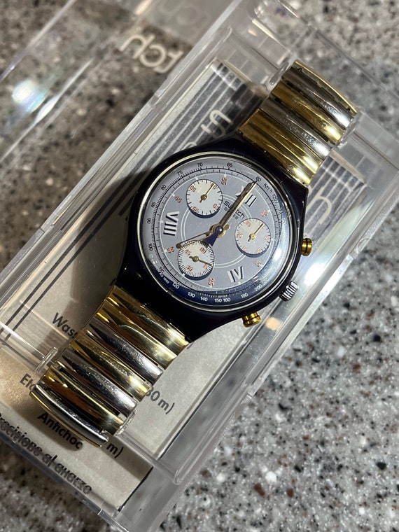 Vintage Swatch Watch called Alabama SCN105 37mm C… - image 7