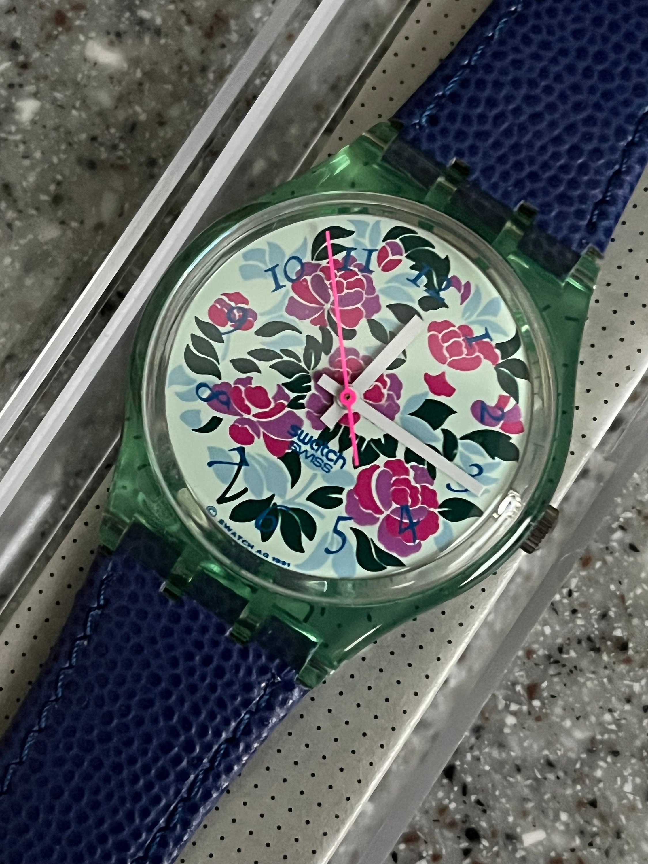 電池交換済み swatch スウォッチ 1992年 腕時計 MAZZOLINO