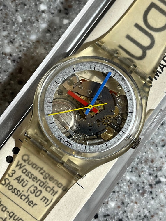 swatch jelly fish gk100