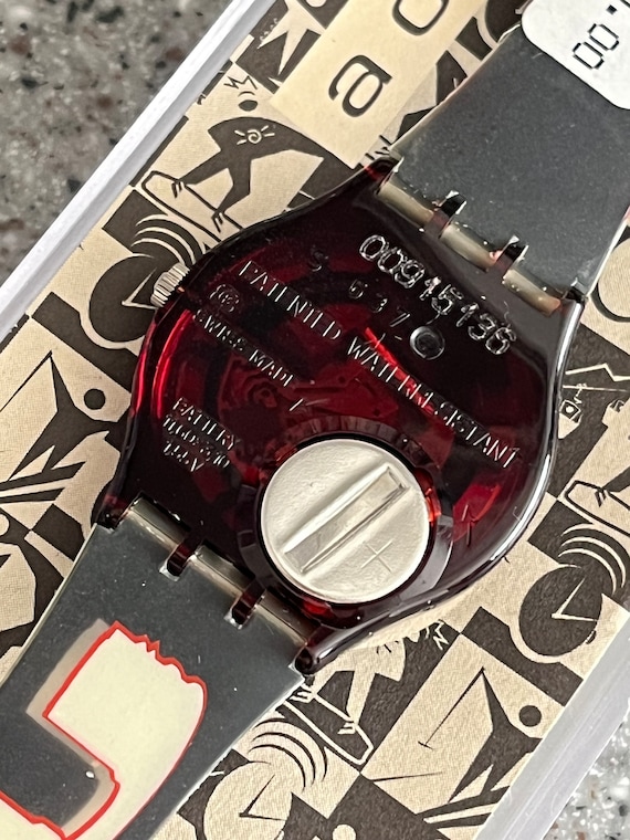 Swatch Vintage Access Watch SKR100 DROP OUT Swatc… - image 4