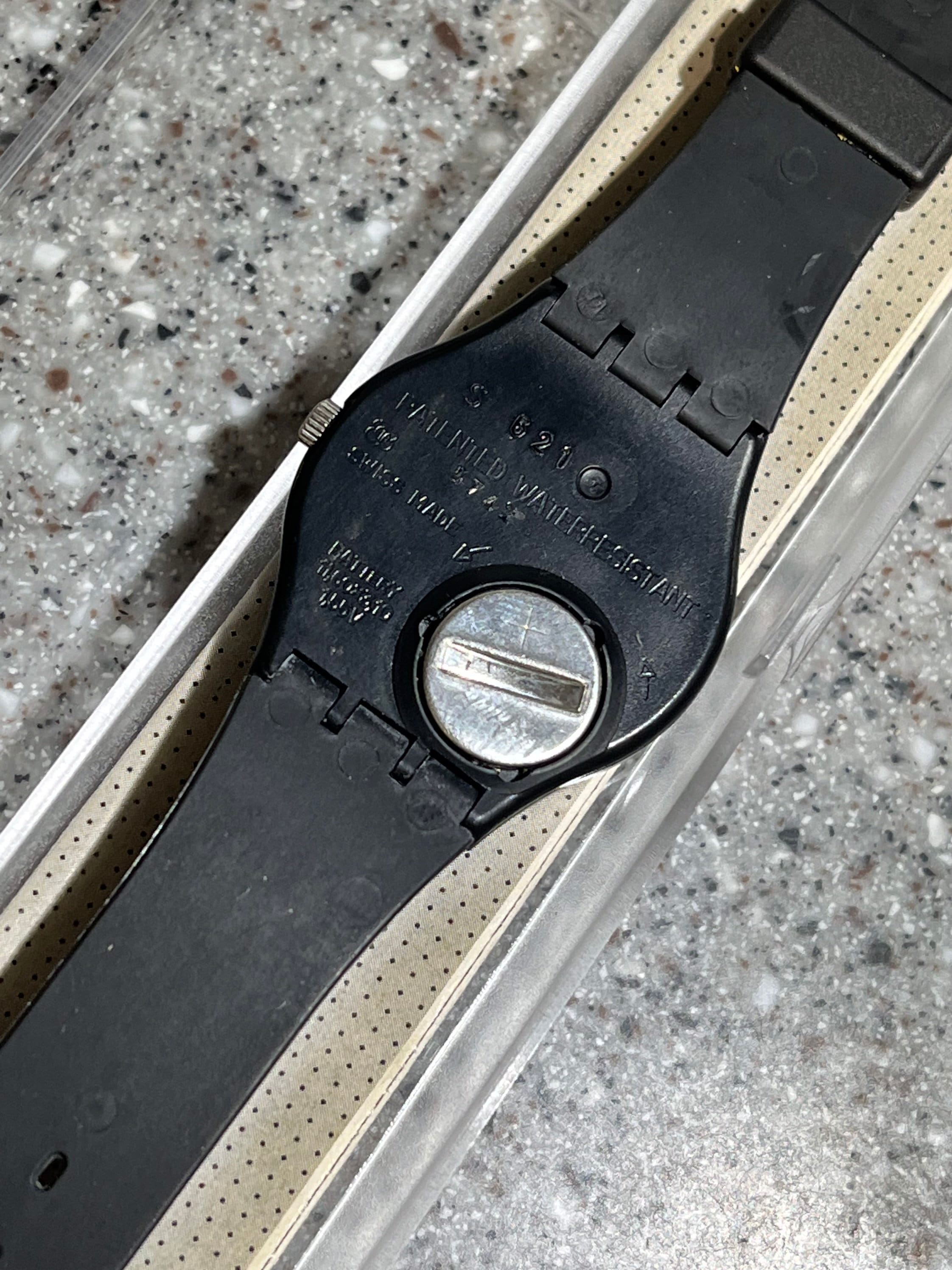 1996 Vintage Swatch Watch GB170 Swatch Reposition RARE New
