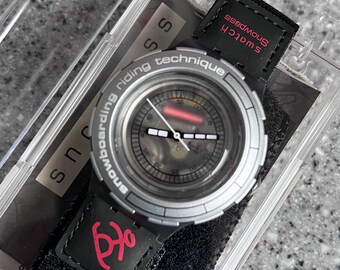 時計 Swatch Scuba 2000 2000) Swatch SHM102 Scuba 200 Snowpass 