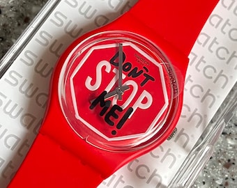 1993 RARE Swatch Watch Never Worn in Box With Battery Model