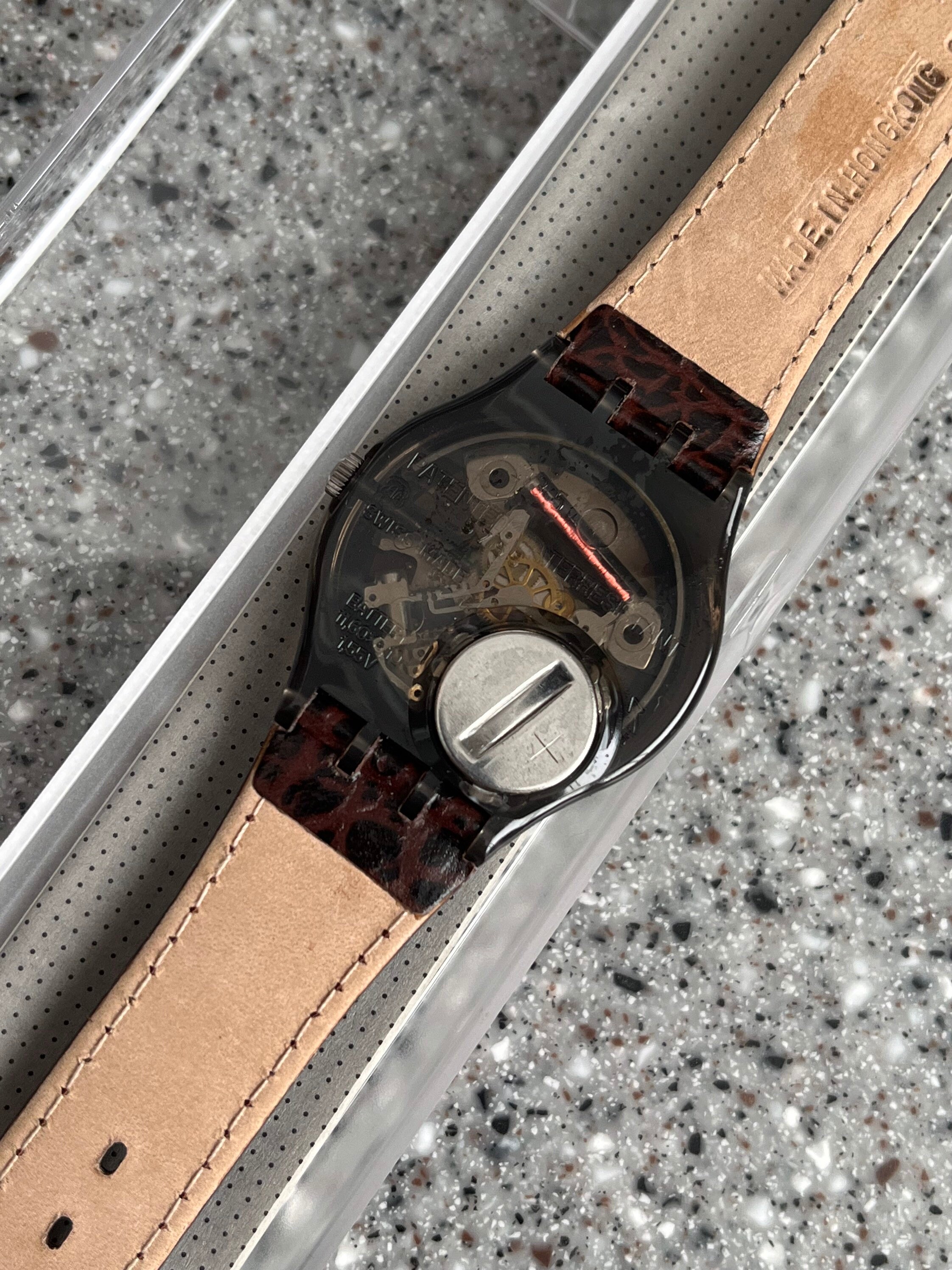 Swatch Watch Vintage 1993 in Original Box Estate Piece 34mm Swatch Watch Vintage 1993 in Original Box Estate Piece 34mm