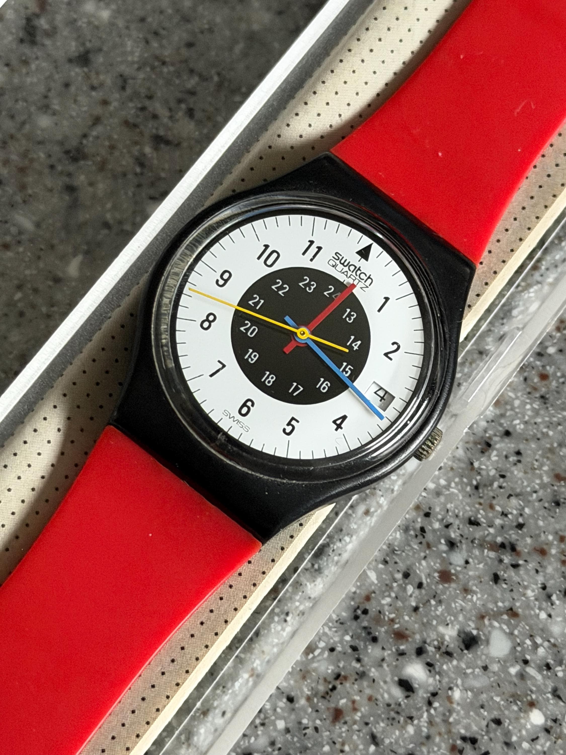 Swatch/スウォッチ/腕時計/電池交換済み/匿名配送/送料無料 ビンテージ 
