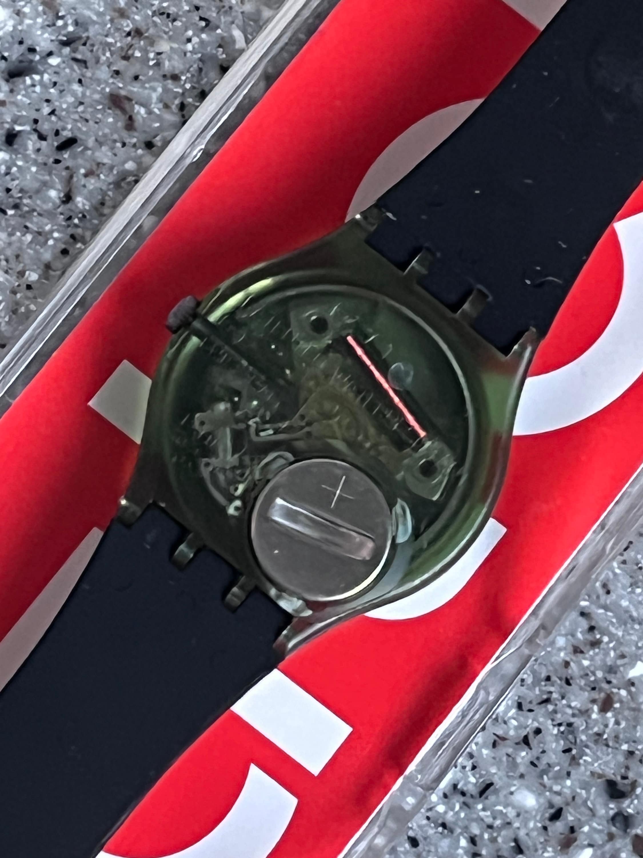 Vintage Swatch Watch 1991 Swatch Watch Rare CUPYDUS GG112  display picture 1