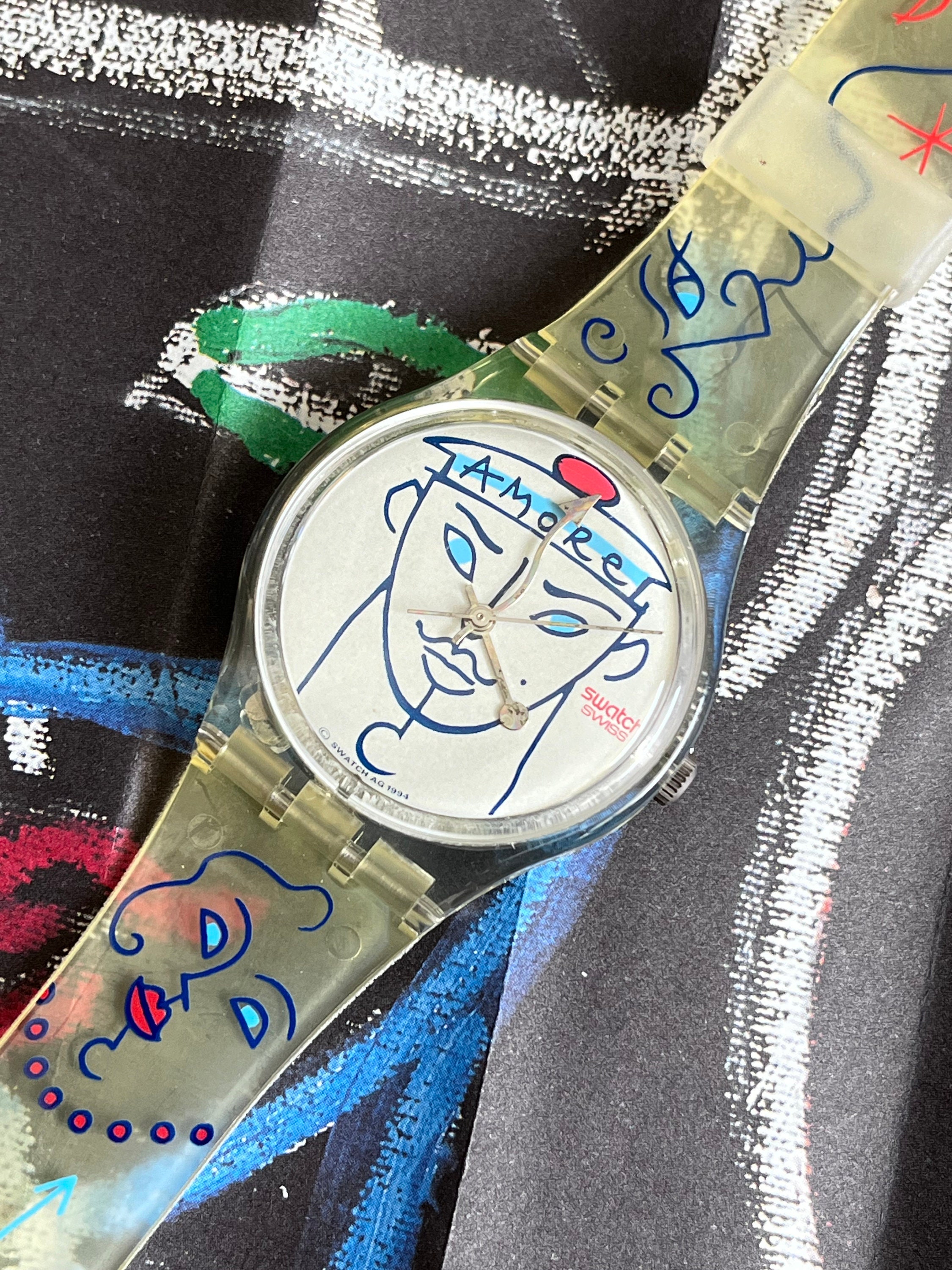 Swatch K Flamingo クォーツ時計 Swatch K Flamingo クォーツ時計