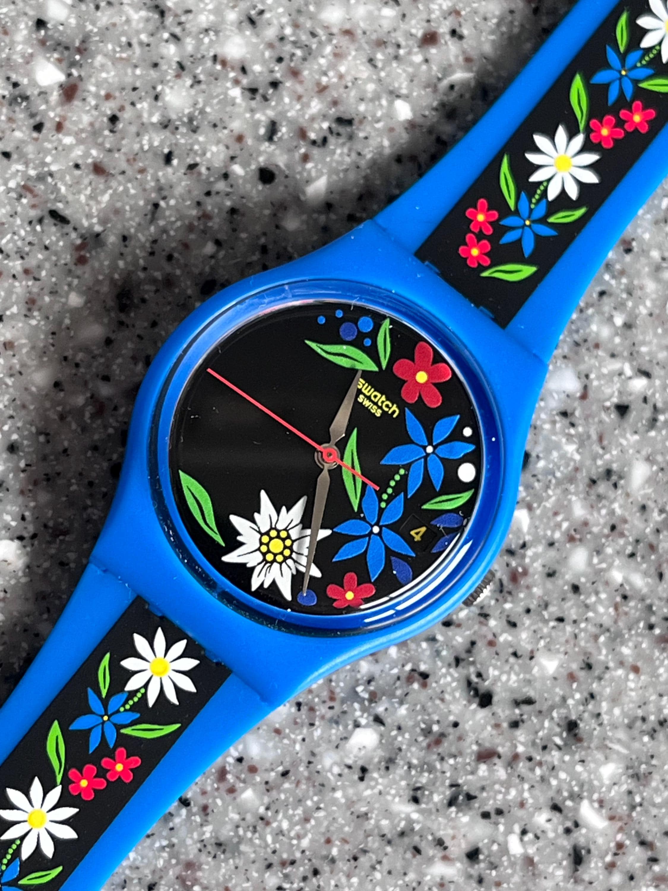 Swatch Flower Watch - Etsy