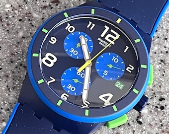 スウォッチ クロノグラフ SCK104 「JELLY STAG」 1993