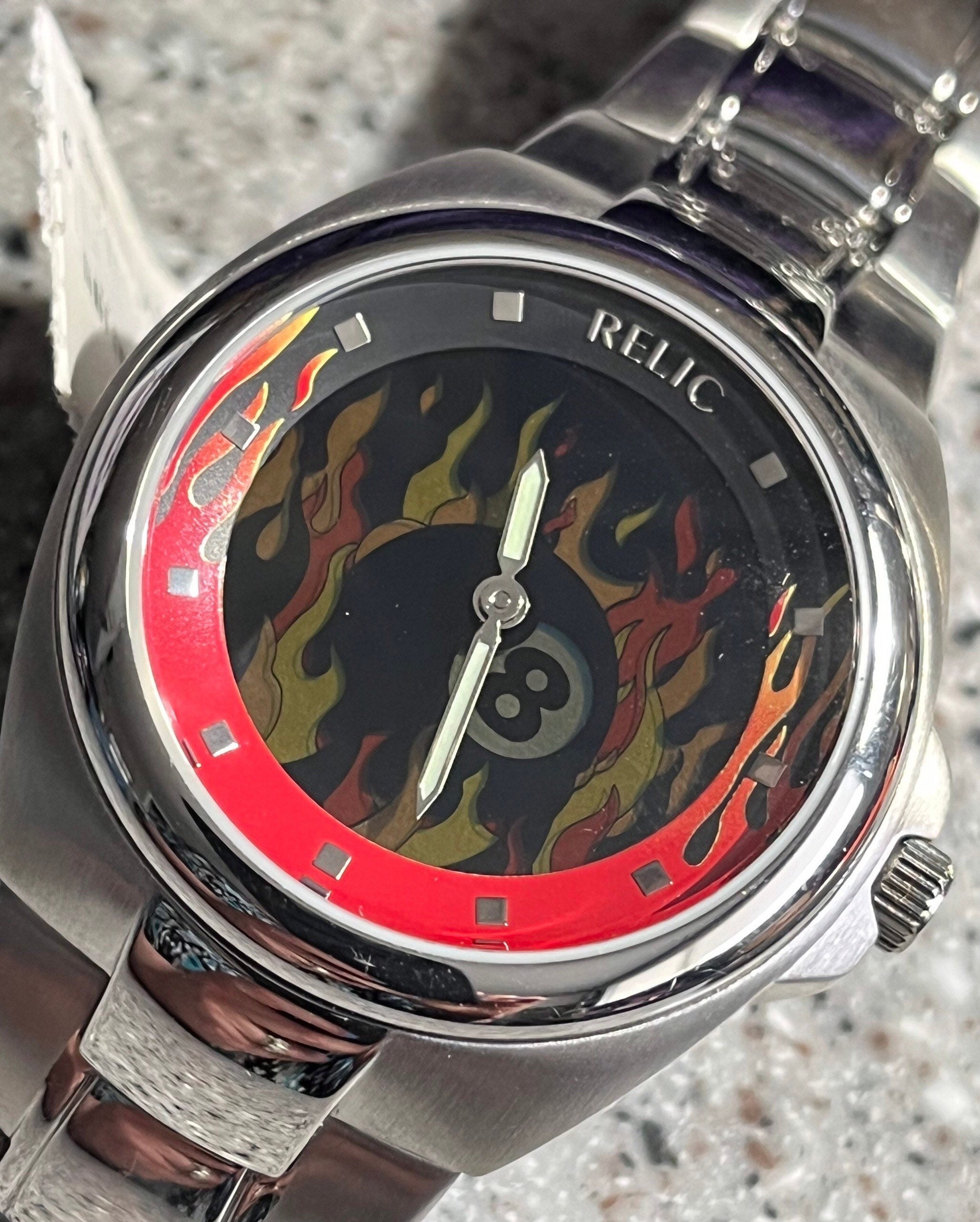 Vintage Never Worn NWT Relic Fossil Limited Edition Big Tic Vintage Never Worn NWT Relic Fossil Limited Edition Big Tic
