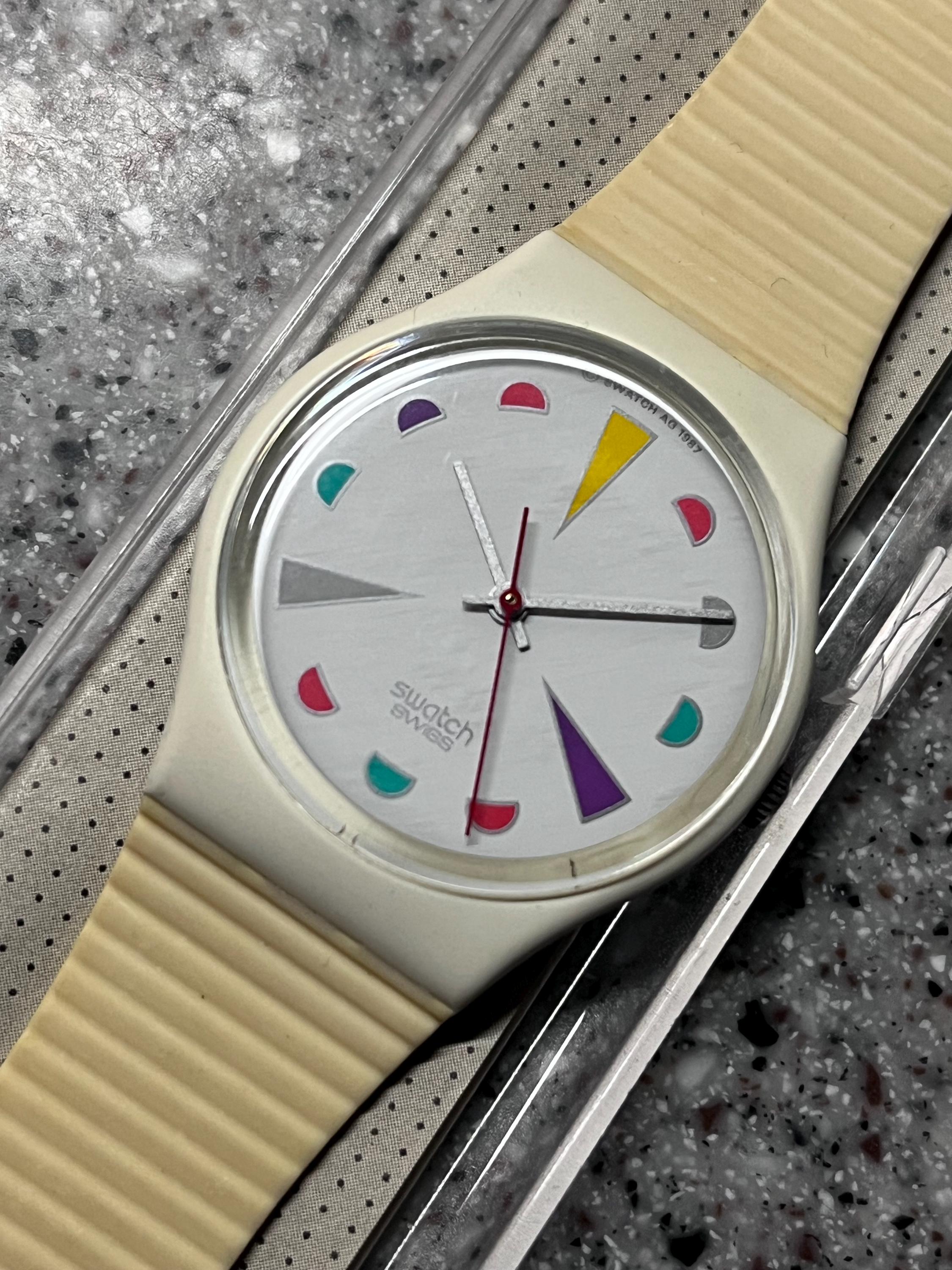 Rare Vintage Swatch NEW in Box With Battery GW109 Tutti 