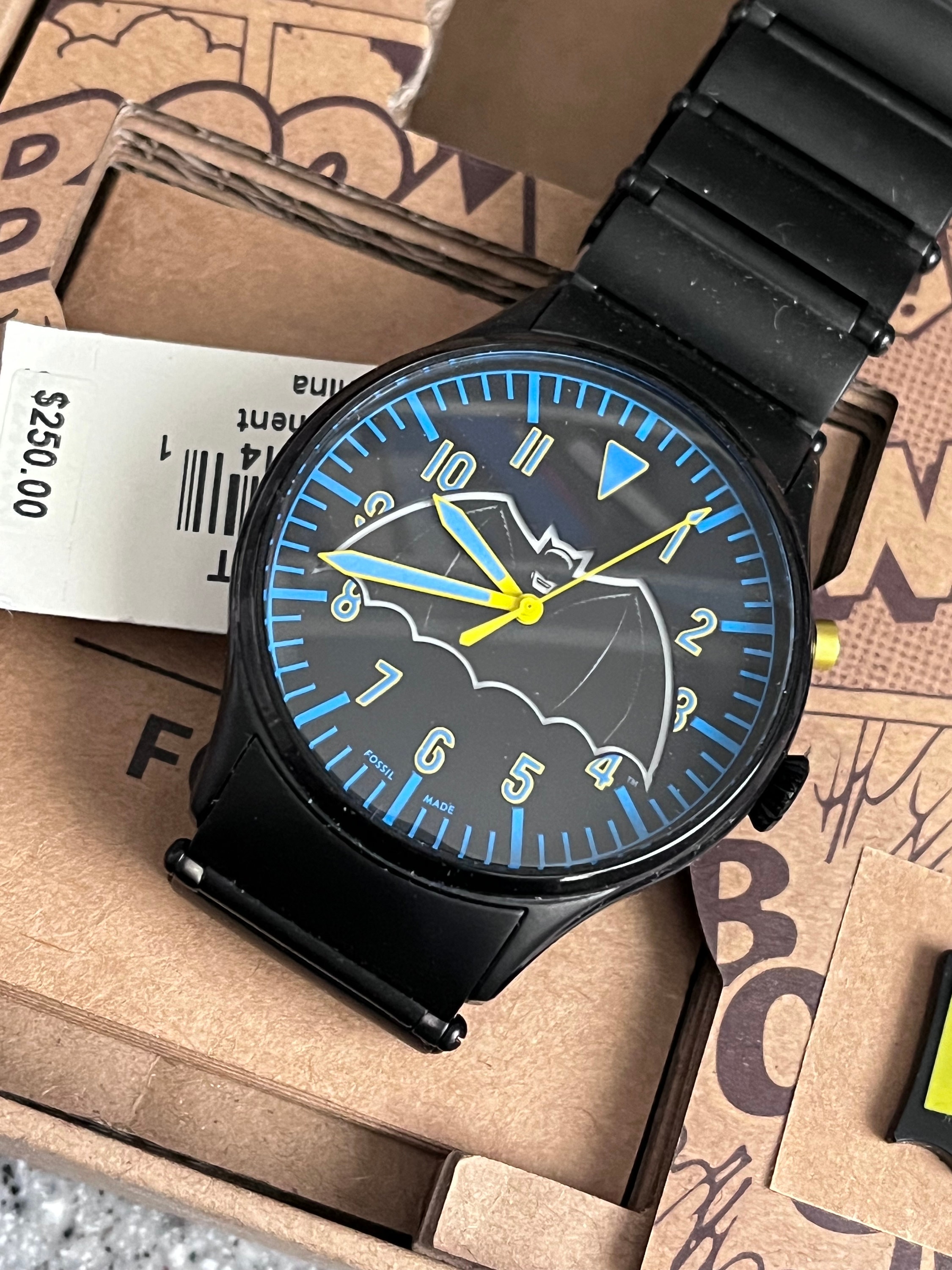 Fossil Collectible NUMBERED Limited Edition Legacy Stainless Steel