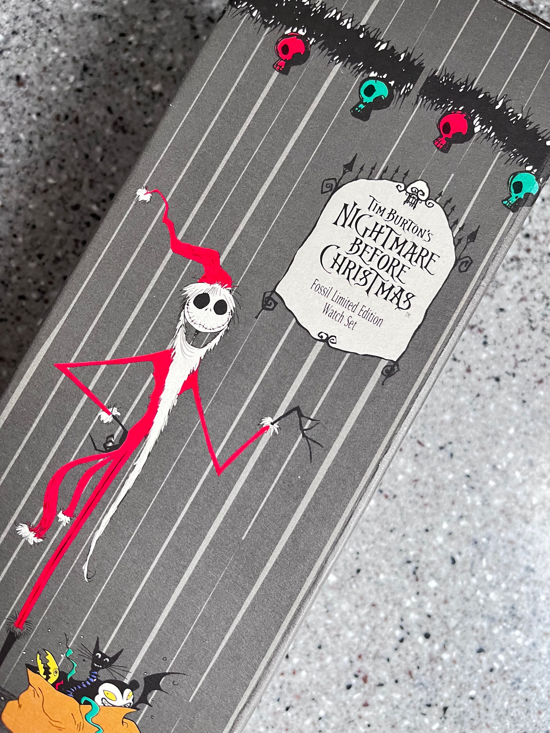 Vintage 1999 Nightmare Before Christmas Fossil Collaboration Watch
