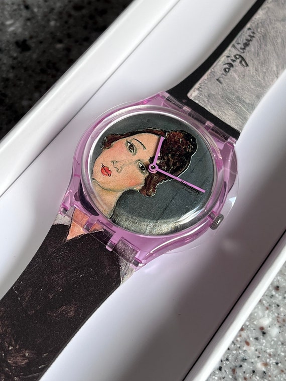Beautiful sold out Swatch Watch  Portrait of Dédi… - image 8