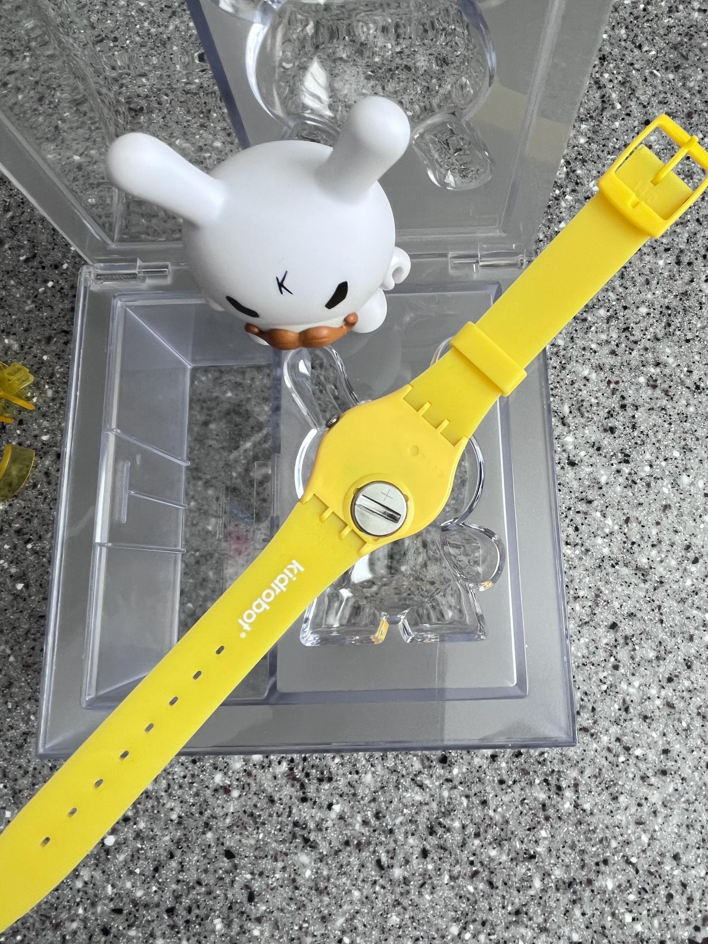 B4【used】Kidrobot×Swatch コラボ KOZIK フィギュア Kidrobot X Swatch X Frank Kozik Set