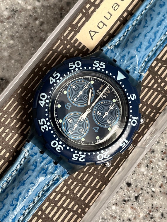 Swatch Chrono スウォッチクロノグラフ　AG1994 レア品 Yahoo!オークション -「1994」(CHRONO) (SWATCH)の落札相場