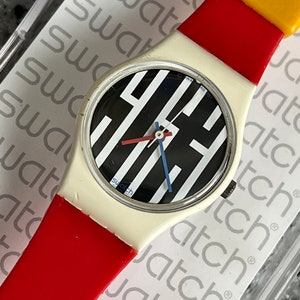 1987 Swatch Watch - Etsy 1987 Swatch Watch - Etsy