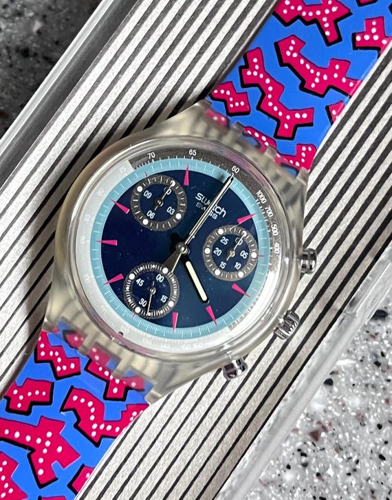 New vintage swatch chrono - Gem