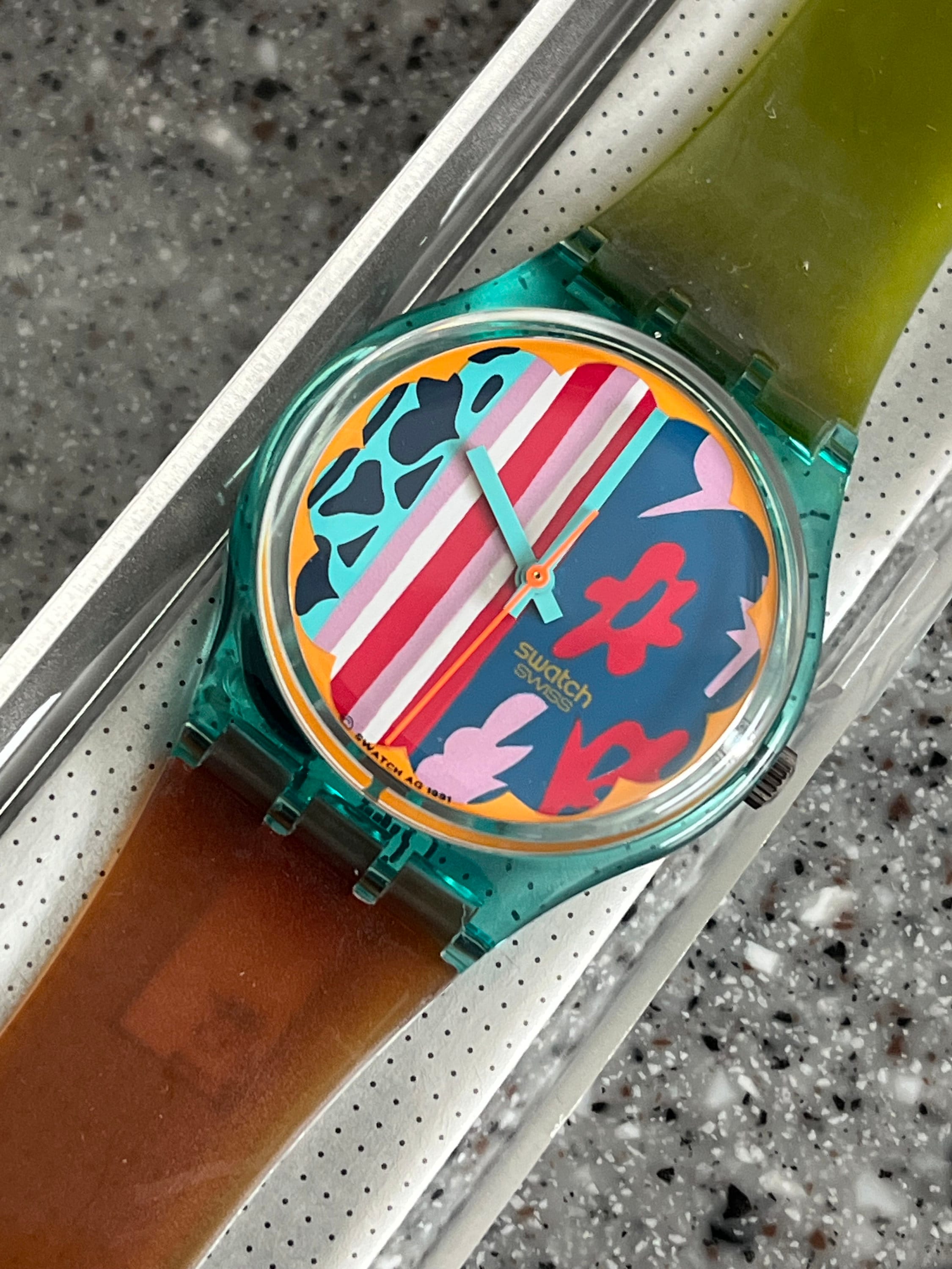 Swatch Flower Watch - Etsy