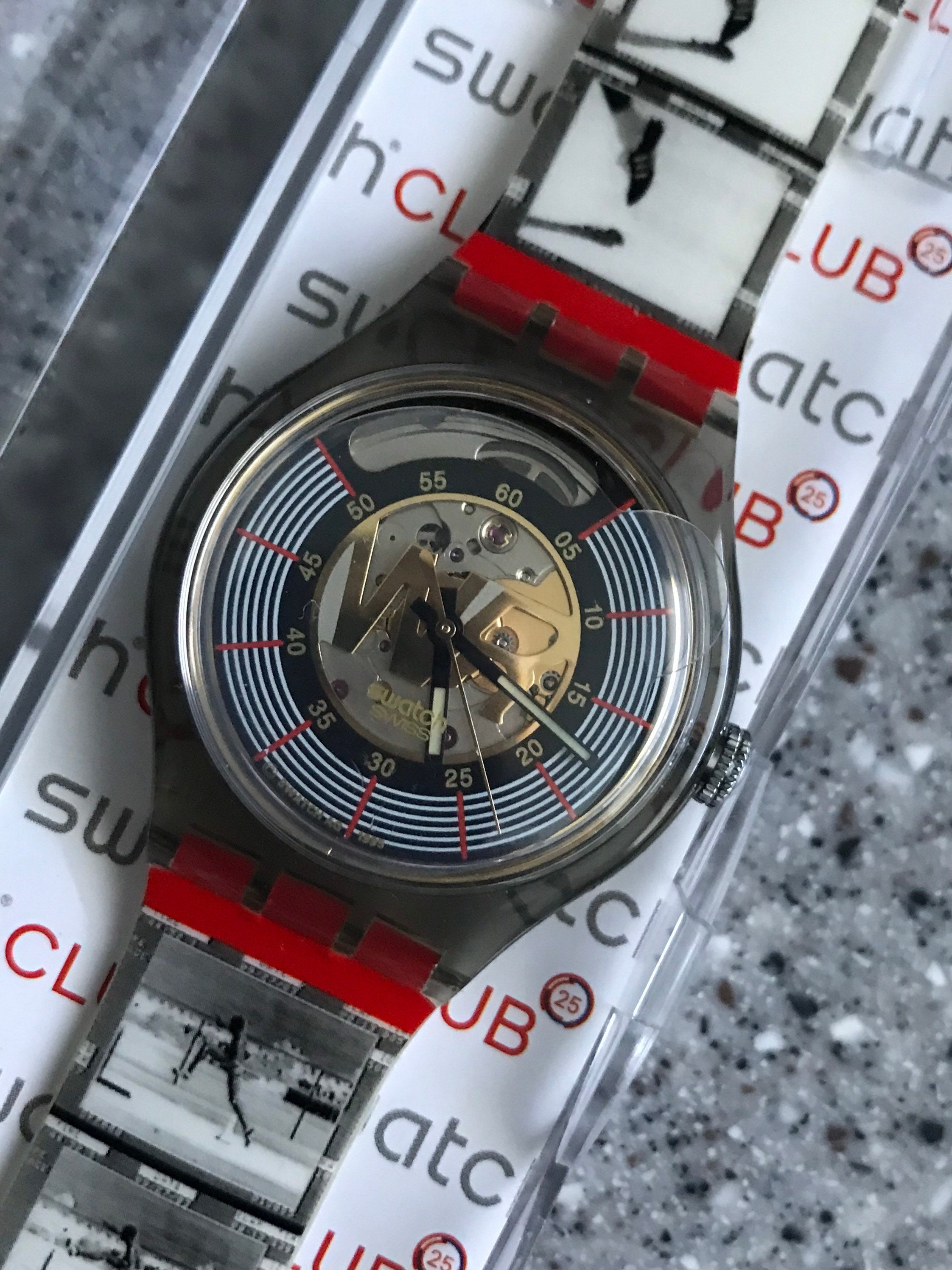 Swatch Watch NOS Never Worn Rare Automatic 1996 Atlanta Olympics