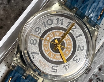 Vintage 1987 Swatch Blue Cassata LP103 – Ladies’ Collectible Swatch Watch LP103  main image 4