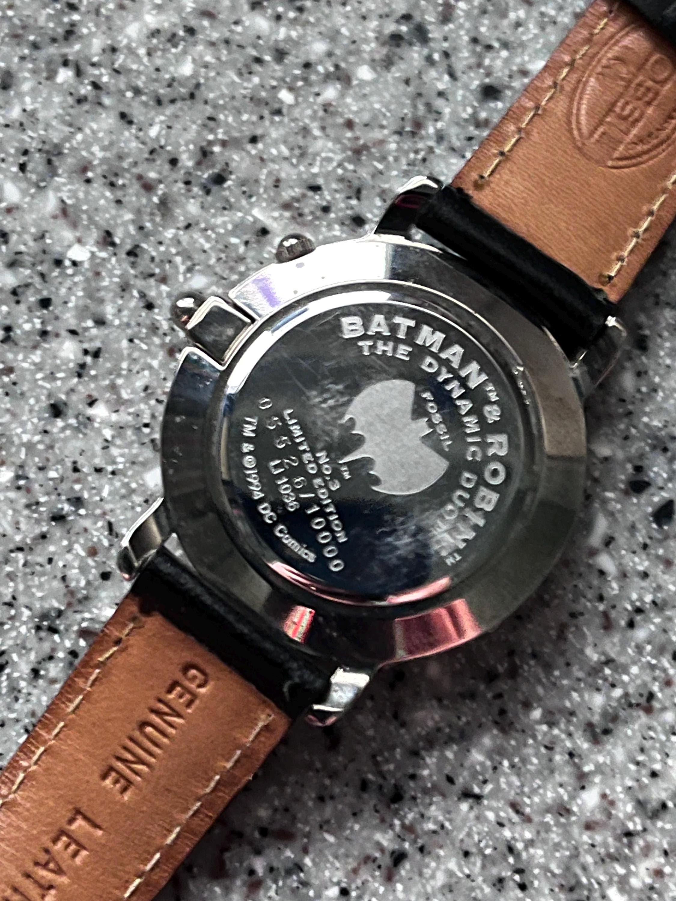 Batman & Robin Dynamic Duo Limited Edition Fossil Watch No.3