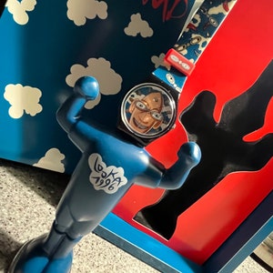Swatch Watch VINTAGE special set LOOKA Man 1996 Never worn stored in box, never displayed working with battery club special swatch GZ700P
