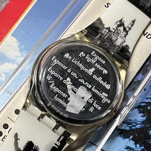 1995, Vintage Gents Solar Swatch, 'lots of Sun', SRJ100 1995, Vintage Gents Solar Swatch, 'lots of Sun', SRJ100