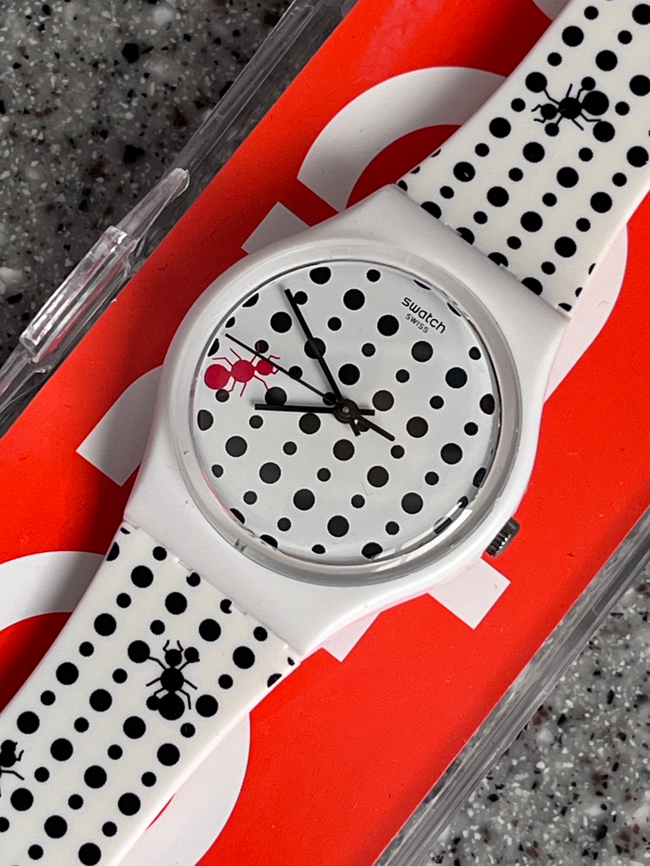 Swatch Watch NEW Fun Picnic! Even Ants Can