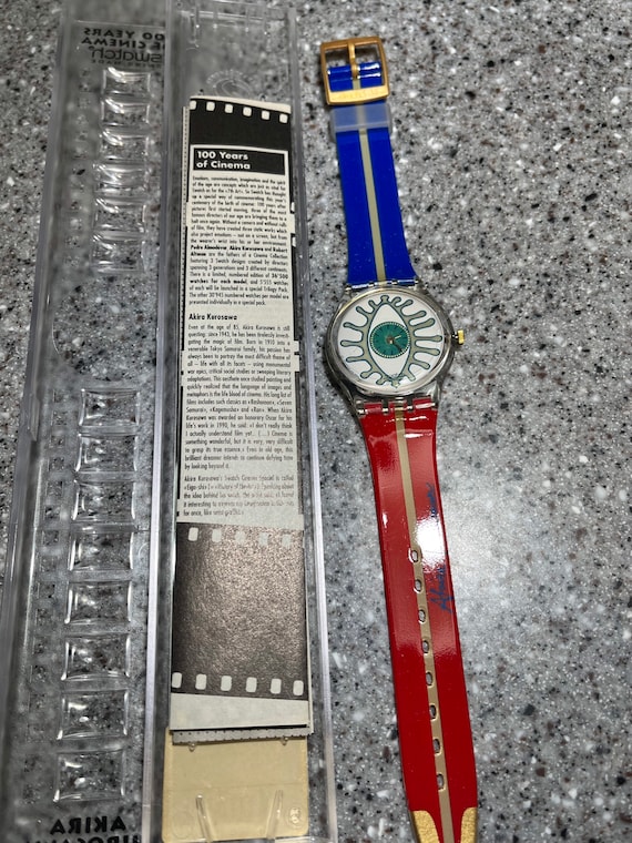 Vintage Swatch Watch 1995 Limited Edition The Eye… - image 3