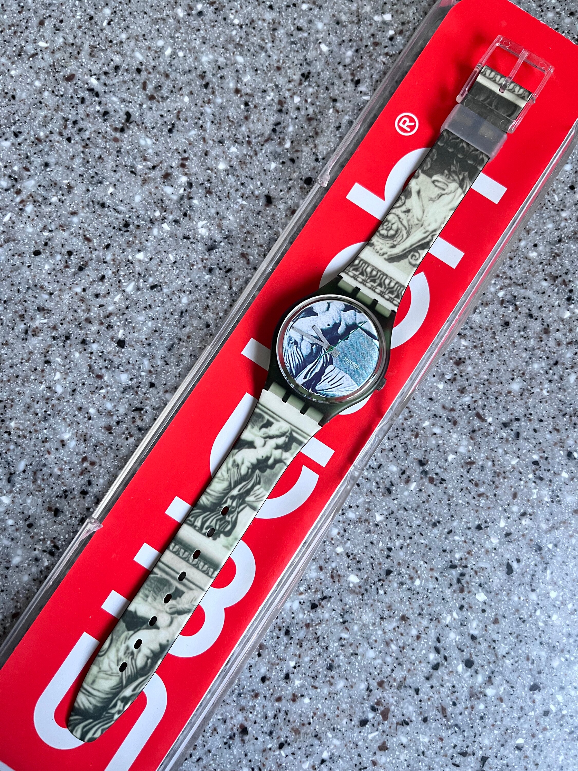Vintage Swatch Watch 1991 Swatch Watch Rare CUPYDUS GG112  display picture 3