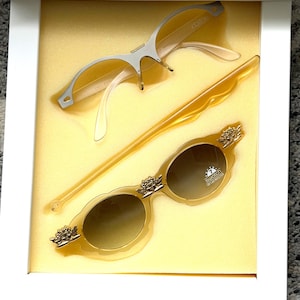 1993 Vintage Swatch Watch SUNGLASSES Clip on Brand NEW  display picture 2