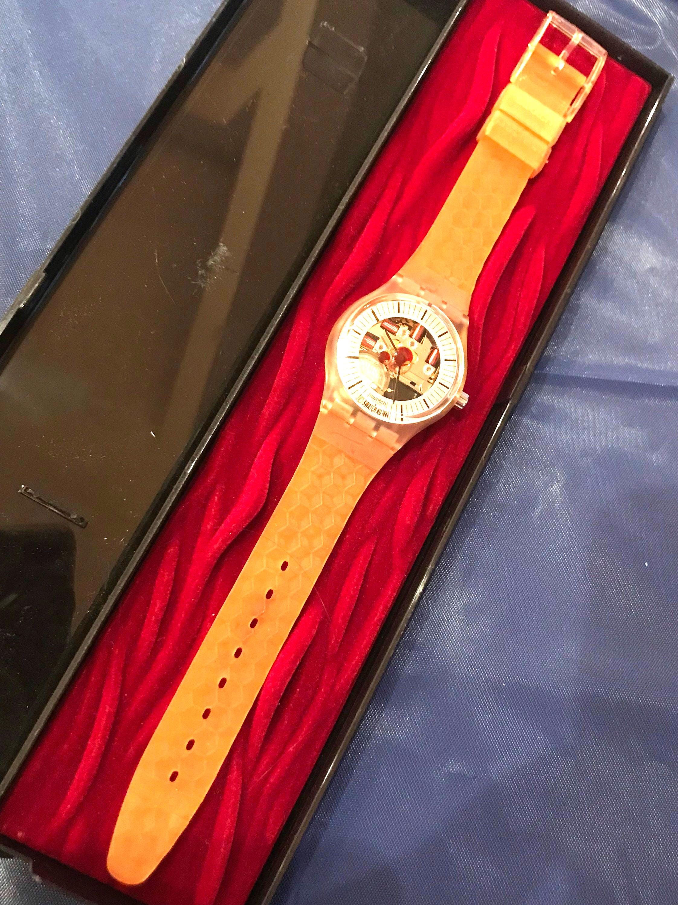 Swatch Watch Vintage Peter Gabriel “adam” Musical SLZ106 New Old